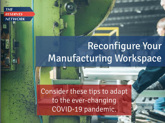 Reconfiguring Your Manufacturing Workspace