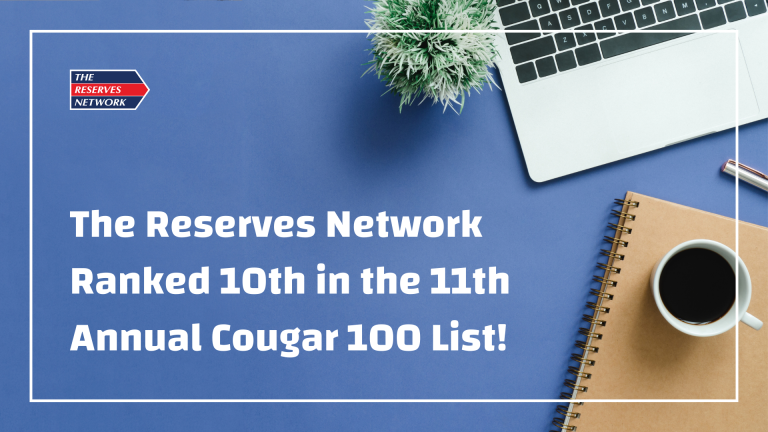 The Reserves Network Ranked 10th in the 11th Annual Cougar 100 List! 