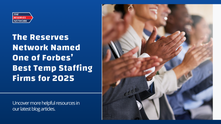The Reserves Network Named One of Forbes’ Best Temp Staffing Firms for 2025 