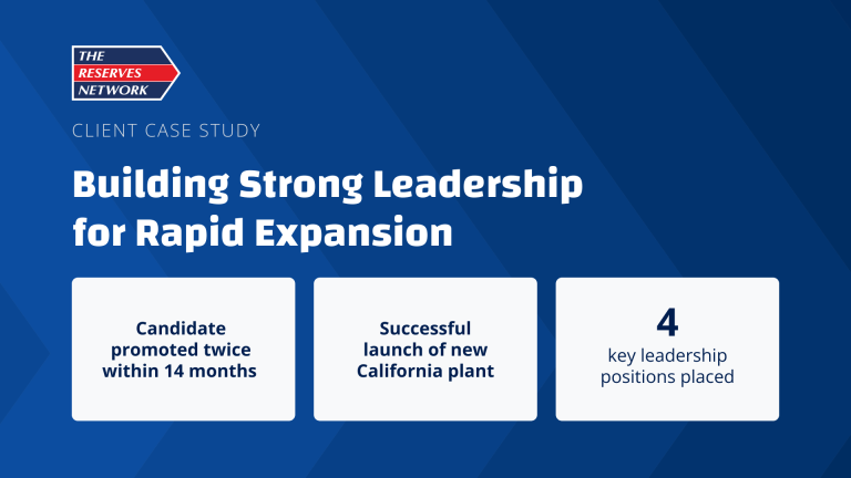 Building Strong Leadership for Rapid Expansion 