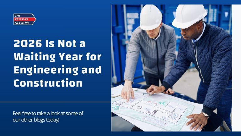 2026 Is Not a Waiting Year for Engineering and Construction