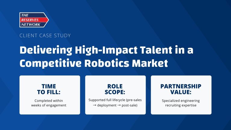 Delivering High-Impact Talent in a Competitive Robotics Market