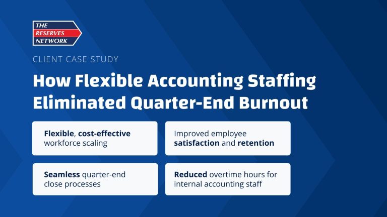 How Flexible Accounting Staffing Eliminated Quarter-End Burnout