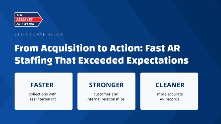 From Acquisition to Action: Fast AR Staffing That Exceeded Expectations