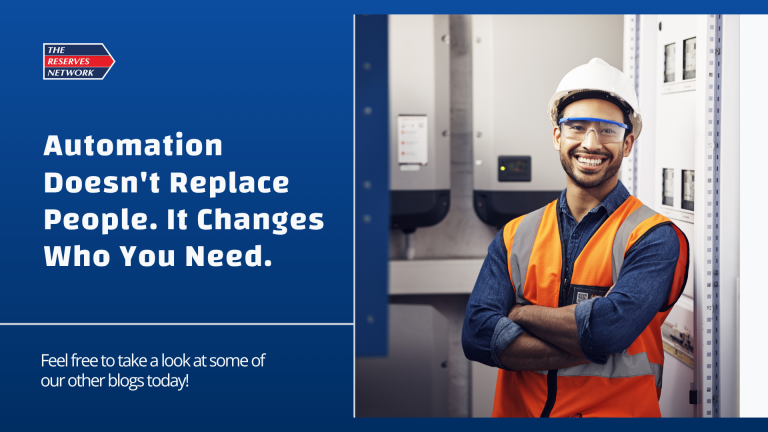 Automation Doesn’t Replace People. It Changes Who You Need.